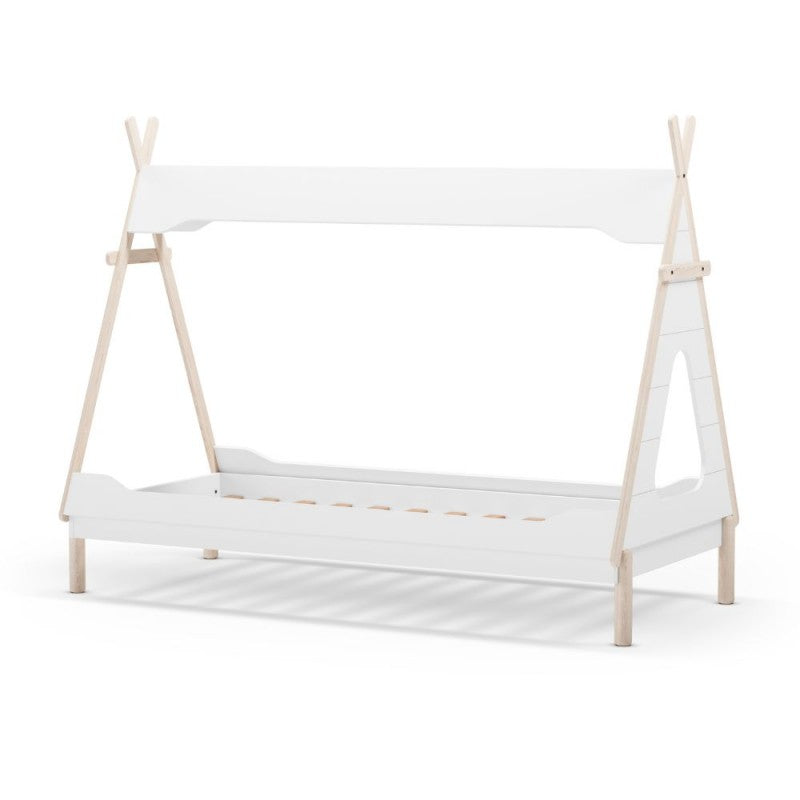 Letto a capanna Nora in legno massiccio