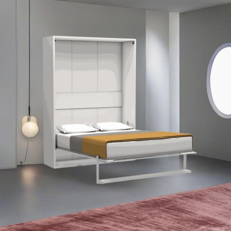 LETTO MATRIMONIALE A SCOMPARSA LOFT BIANCO