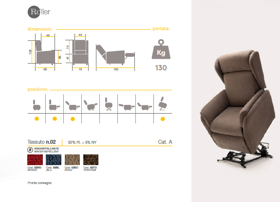 Poltrona relax K901-2R