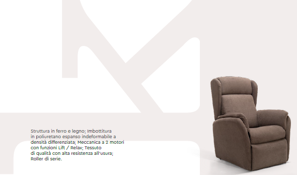 Poltrona relax K901-2R