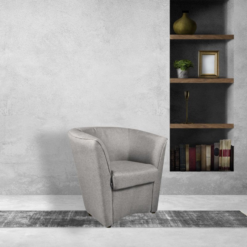 Poltrona Tago in tessuto