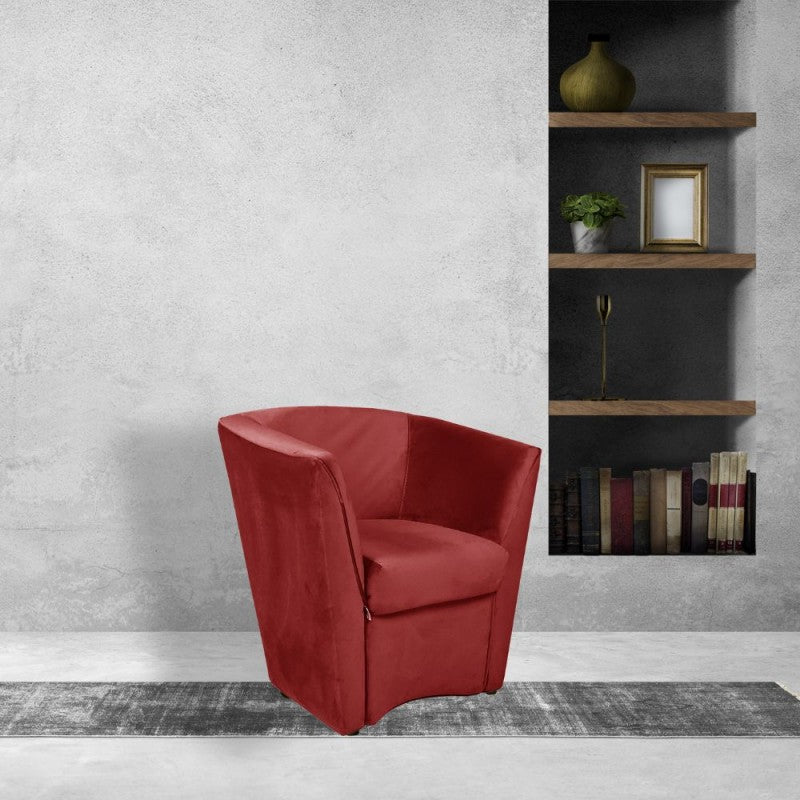 Poltrona Tago in tessuto