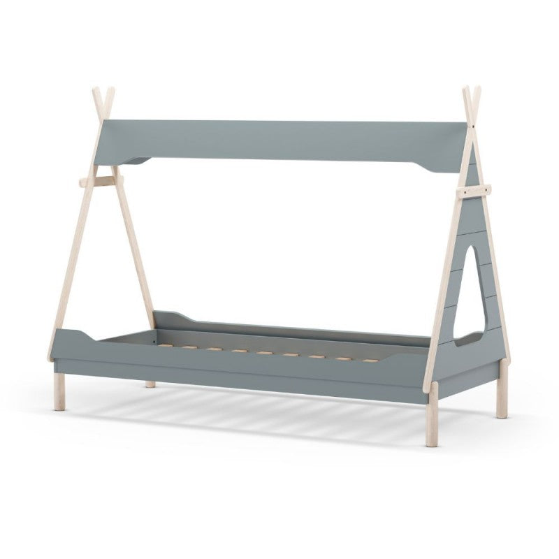 Letto a capanna Nora in legno massiccio
