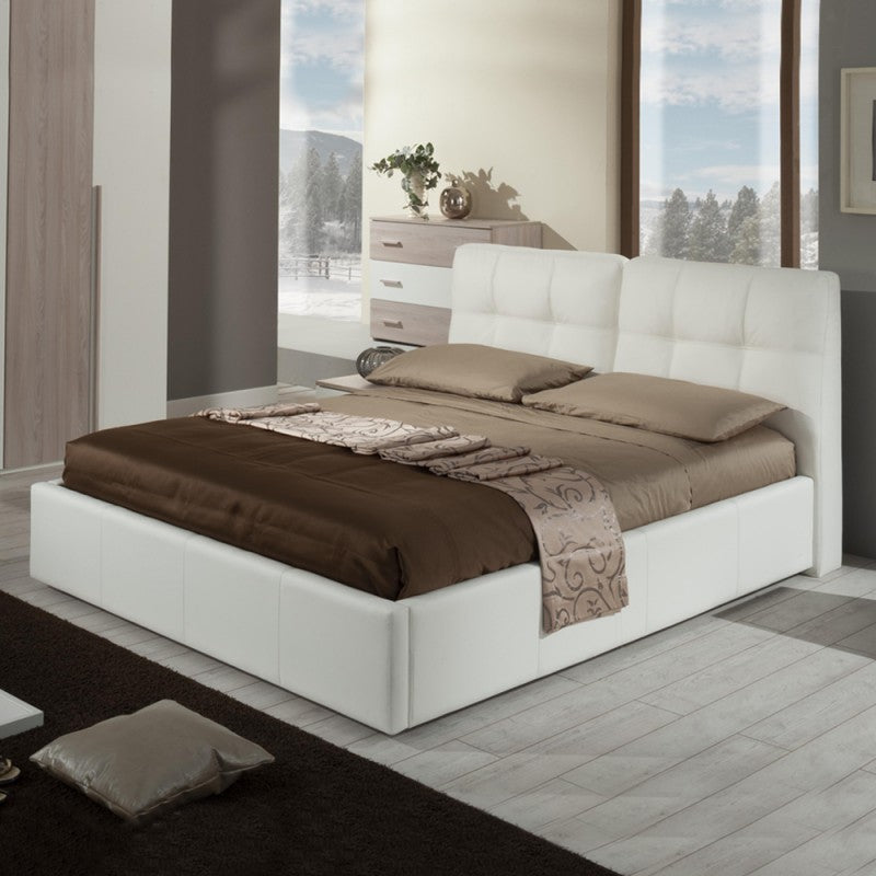 Letto matrimoniale con contenitore MELIA