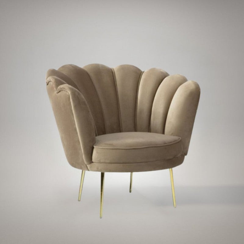 Poltrona Orel in velluto