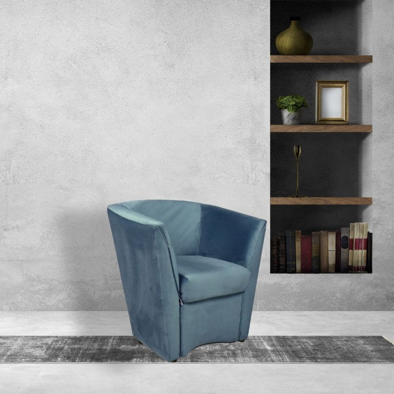 Poltrona Tago in tessuto