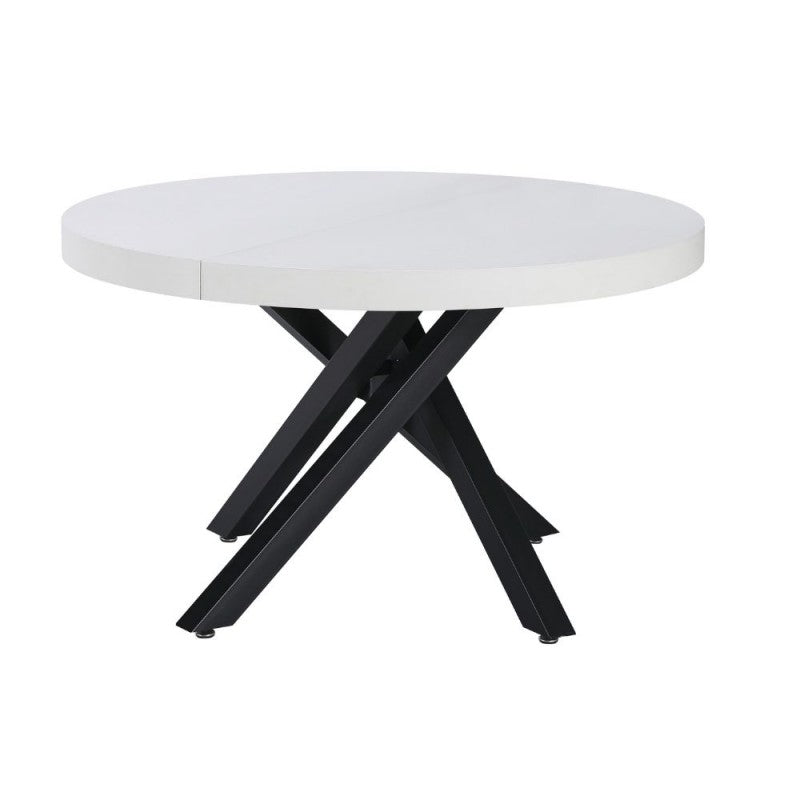 Tavolo Raven rotondo allungabile