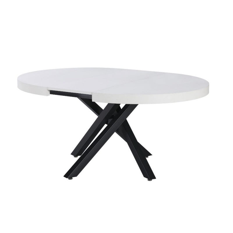 Tavolo Raven rotondo allungabile