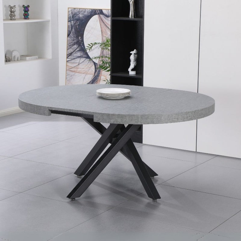 Tavolo Raven rotondo allungabile